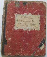 1868 Borsszem Jankó - Társadalmi és politikai élclap I. évfolyam 1-10. számok korabeli papírkötésben 116. oldal