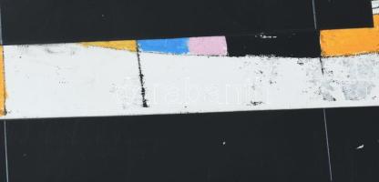 Konok Tamás (1930-2020): Cím nélkül, 1969 körül. Kollázs, papír. Jelzés nélkül. Molnár Ani Galéria e...