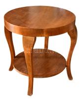 Antik fa lerakóasztal, d: 55 cm, m:55 cm /// KIZÁRÓLAG SZEMÉLYES ÁTVÉTEL, NEM POSTÁZZUK! / ONLY PERSONAL COLLECTION AT OUR OFFICE