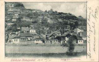 Kolozsvár hill and Rákóczi street (Rb)