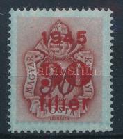 1945 Kisegítő portó 90f/36f "filiér" lemezhiba / Mi P 173 with plate variety
