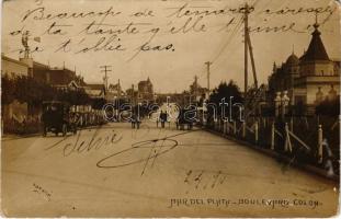 Mar del Plata, Boulevard Colon. photo (fa)