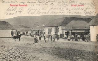 Parajd market square