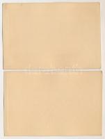 Budapest - Régi és új Budapest. 12 levelezőlap, Mátrai Vilmos eredeti rézkarcai, nyomatokat készítet...