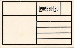 Budapest I. Vár, Szent István szobra. Wiener Werkstätte stílusú magyar szecessziós litho művészlap. ...