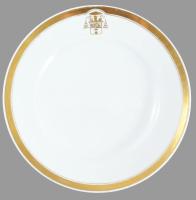 1838 Alt wien tányér, rajta Scitovszky János (1785-1866) bíboros, hercegprímás, esztergomi érsek, a ...