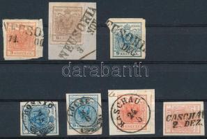 7 db klasszikus bélyegzés