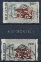 1955 Közlekedés-ipar 1,50Ft erősen elfogazva + támpéldány