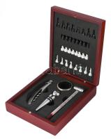 Bornyitó készlet sakk készlettel, 18x15 cm