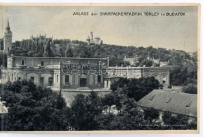 Budapest XXII. Budafok, Törley pezsgőborgyár, gyártelep és kastély. Tervezte Ray Rezső műépítész. 3-...