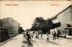 1913 Budapest XIV. Zugló, Komócsy utca. Szecsey Ferenc kiadása (EB)