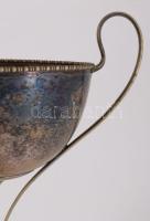 Sheffield angol talpas kínáló, jelzett, kopással, m: 24 cm