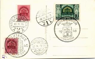 Kolozsvár, Cluj; bevonulás, Tábori Postahivatal autója / entry of the Hungarian troops, Field Post O...