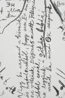 Ujházi Péter (1940-): Ott (1981). Ofszetnyomat, papír. Jelzett, művészpéldány EA I/XV számozással. 3...