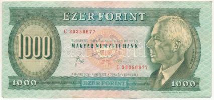 1983. november 10. 1000Ft "C 33350677" T:F szép papír Adamo F45