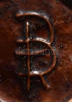 PR jelzéssel magyar iparművész váza,kis kopással, m: 31,5 cm