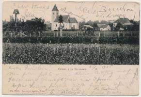 1905 Verzej, Wernsee; church. Rosner &amp; Laufer (small tear)