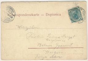 1905 Verzej, Wernsee; church. Rosner &amp; Laufer (small tear)