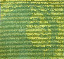 Alapfy András (1954-): Alice Cooper. Szitanyomat, papír, jelzett a nyomaton, 49×49 cm