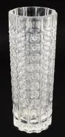 Kristály hengerváza, hibátlan, m: 26 cm