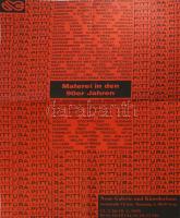 1995 Malerei in den 90er Jahren, Graz, kiállítási plakát, papír, hajtásnyomokkal, 119×84 cm