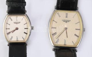 Longines női és férfi kvarc karóra pár, 32x30mm, 25x20 mm