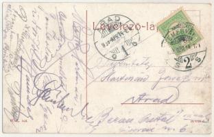 1909 Versec, Werschetz, Vrsac; Kir. járásbíróság. W. L. 103. / court (felületi sérülés / surface dam...