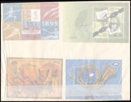 2020-2024 9 db blokk, magas névérték