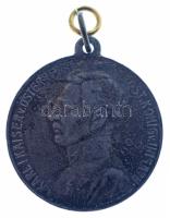 Ausztria 1916. "IV. Károly megkoronázásának emlékére" kétoldalas Zn emlékérem füllel (27mm) T:VF Austria 1916. "In memory of the coronation of Charles IV" double-sided Zn commemorative medal with ear (27mm) C:VF