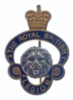 Nagy-Britannia DN "Királyi Brit Légió" segélyszervezet zománcozott fém jelvénye (28x20mm) ...