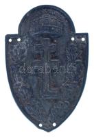 1930-1940 k. Fém levente felvarró (58x39mm) T:XF kis oxidáció