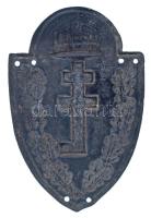 1930-1940 k. Fém levente felvarró (58x39mm) T:XF kis oxidáció