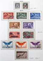 Svájc 1845-1960 tartalmas pecsételt gyűjtemény sok jó értékkel, teljes sorokkal Leuchtturm előnyomot...