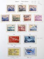 Svájc 1845-1960 tartalmas pecsételt gyűjtemény sok jó értékkel, teljes sorokkal Leuchtturm előnyomot...
