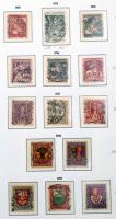 Svájc 1845-1960 tartalmas pecsételt gyűjtemény sok jó értékkel, teljes sorokkal Leuchtturm előnyomot...
