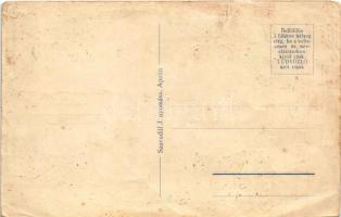 Apatin, Országzászló avatás 1942. V. 24. Szavadill J. nyomása / inauguration of the Hungarian flag, ...