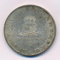 1948. 20Ft Ag "Táncsics" T:AU,XF patina Adamo EM3