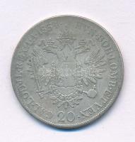 1834E 20kr Ag "I. Ferenc" Gyulafehérvár (6,54g) T:VF,F karc Hungary 1834E 20 Kreuzer Ag "Franz I" Alba Iulia (6,54g) C:VF,F scratch Huszár: 1983., Unger III.: 1381.b, Adamo C35