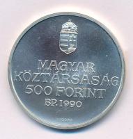 1990. 500Ft Ag "Kölcsey Ferenc születésének 200. évfordulója" kapszulában T:BU Adamo EM116