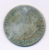 1835B 20kr Ag "I. Ferenc" (5,92g) T:F patina Hungary 1835B 20 Kreuzer Ag "Franz I" (5,92g) C:F patina Unger III.: 1381.a, Huszár: 1982.