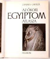 J. Baines - J. Málek: Az ókori Egyiptom atlasza. Bp., 2000, Helikon. 240p. Kiadói kartonált kötés, p...