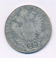 1830B 20kr Ag "I. Ferenc" Körmöcbánya (6,61g) T:VF Hungary 1830B 20 Kreuzers Ag "Franz I" Kremnica (6,61g) C:VF Unger III.: 1380.a, Huszár: 1979, Adamo C34