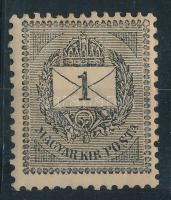 1889 1kr I. vízjel 12 : 11 3/4 fogazással (7.500)