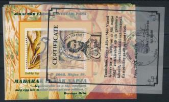 2002 Jókai Mór emlékív garnitúra tanúsítvánnyal, ritka!