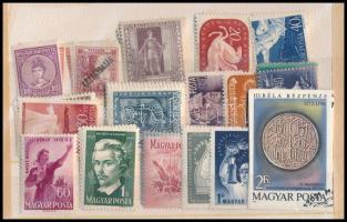 1916-1979 postatiszta bélyegek sok sorral + 1 db pecsételt vágott bélyeg (~15.400)