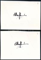 2001 200. Profila gyorsárverés cromalin pár tanúsítvánnyal (100.000)