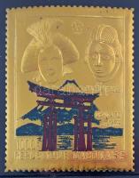 1970 Osakai világkiállítás Mi 371 aranyfóliás bélyeg