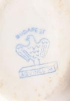 10 darab magyar váza, kiöntő, kúrapohár, közte Kalocsai, m: 17 cm alatt