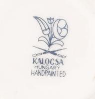 10 darab magyar váza, kiöntő, kúrapohár, közte Kalocsai, m: 17 cm alatt