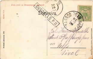 1905 Diakovár, Djakovo, Dakovo; Unutrasnjost crkve / székesegyház belső, Josip Juraj Strossmayer püs...